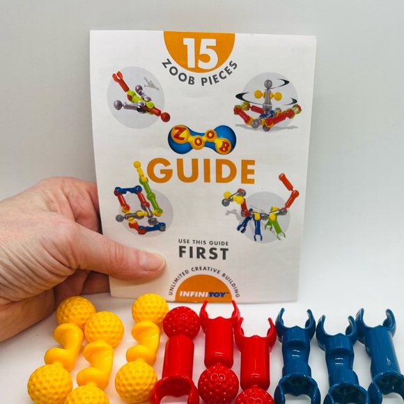 Infinitoy Zoob Pieces 15 piece set with instructions - Picture 1 of 3